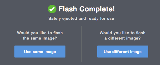 Etcher Flash Complete