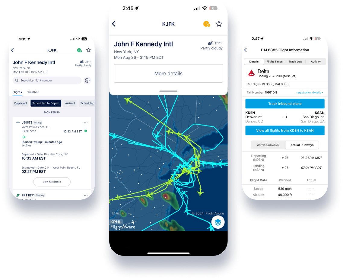 FlightAware - Flight Tracker / Flight Status