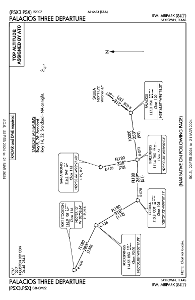 Rwj Airpark Baytown, TX (54T): PALACIOS THREE (DP)