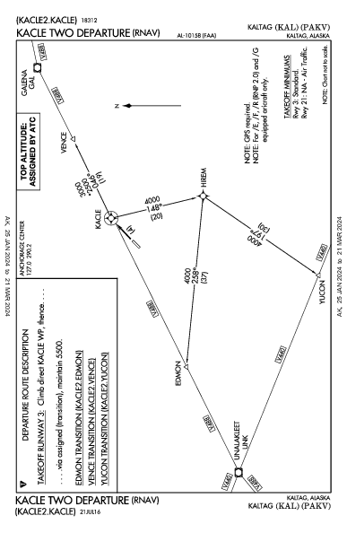 Kaltag Kaltag, AK (PAKV): KACLE TWO (RNAV) (DP)