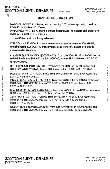 Scottsdale Scottsdale, AZ (KSDL): SCOTTSDALE SEVEN (DP)